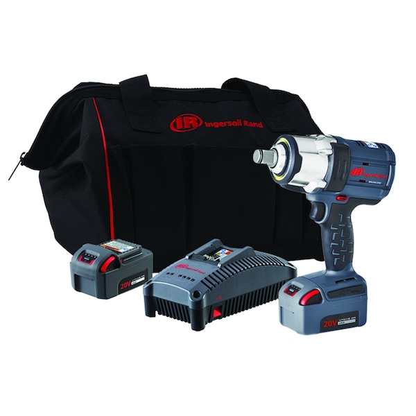 W7172 20V 34 HIGH TORQUE IMPACT  2 Bat Kit